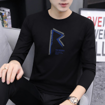 Long sleeve T-shirt for men 2022 new spring and autumn tide signs in mens clothing thin and round bottom shirt compassionate clothes