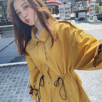Hong Kong 2020 Popular Coat Women Korean Loose Medium and Long Small Coat Net Red Fashion Women's Wear
