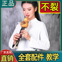 Tanyun gourd silk C tone Beginner instrument fall-proof drop B tone Yunnan Zizhu Adult professional student Mahogany carved dragon