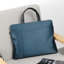 Special Cabinet Handbag Large Capacity Computer Bag Tide Brief About Briefcase Mens Business Casual Bag Waterproof Oxford Cloth