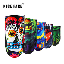 NICE FACE Parent-child ski skating mountaineering outdoor windproof and cold warm face triangle scarf scarf collar