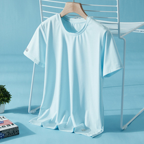 Men Outdoor Sports Short Sleeves White Speed Dry T-Shirt Woman Summer Loose Breathable Running Fitness Mens Thin half sleeves