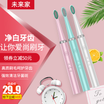 Electric toothbrush Smart Whitening Sonic Vibration Adult Couple Set Soft Hair Brushing Charging Automatic Toothbrush