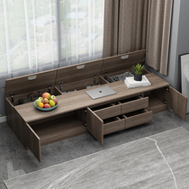 Solid wood bay window cabinet can be located on the ground low cabinet window sill cabinet floor cabinet balcony cabinet drawer locker tatami custom