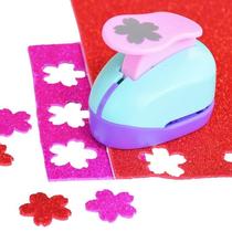 Student children petal hollow hole punching handmade tool printing machine embossing device printing material small heart shape