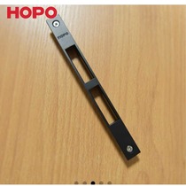 HOPO Shenzhen haobo doors and windows broken bridge aluminum alloy sliding door hardware accessories lock seat double hook lock seat lock buckle plate