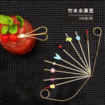 One-time Flower Sign Fruit Sign Art Sign Chicken Tail Sign Decorations Wine Sign KTV Fruit Sign Bamboo Sign Sign Creative Sign