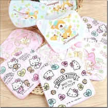 Small flaws foreign trade out of Japan original single k cat Melody Doraemon cartoon handkerchief mini saliva towel pad