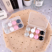 Contact Lens Beauty Pupil Box Flip press Double box Multi-fit containing box portable large capacity minimalist companion box