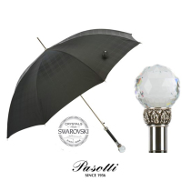 Pasotti Italian light luxury handmade gentleman umbrella double cloth gift small era same gem Scepter
