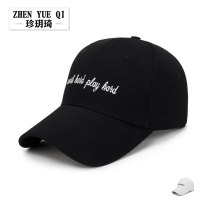 Spring Summer New Tide Letters Baseball Cap Lady Pure Cotton Sun Hat Outdoor Men Casual Golf Hat