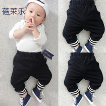 Baby big pp pants boys 1 year old 3 girls Baby 0 months 2 Spring and Autumn wear butt pants