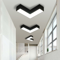 Creative corridor lights modern minimalist geometric modeling office hotel company engineering led aisle ceiling lights