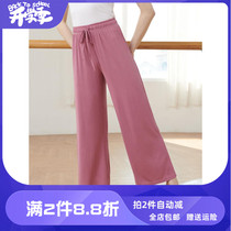 Dance Love Draw With Dance Pants Big Code Female Style Thin style Spring Summer Body Clothing Modern Dance Skills Broadlegged Pants