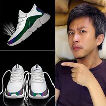 Hong Kong Tide Cards 2022 Summer New Breathable Deodorant Sports Nets Shoes Mens Shoes Han Edition Tide Shoes Trend 100 Hitch Little White Shoes