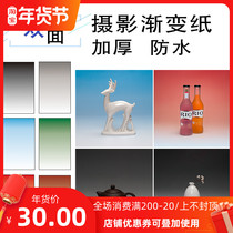 Wonderful map Morandi waterproof double-sided gradient background paper ins Net red photography props retro pendulum paper