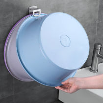 Stainless steel hanging basin hook toilet washbasin Washbasin Rack Bathroom free of perforated washbasin hooks Home wall-mounted shelf