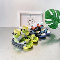 Childrens sandals womens shoes summer 2021 New Korean version of the childrens soft bottom non-slip webbing boys sandals R