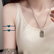 Heart shape tattoo stickers not halo color juice juice heart arm tattoo stickers can not be removed tattoo stickers can last for 2 weeks tattoo