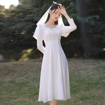 The new inventory processing does not return and does not change the French light wedding dress