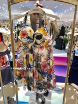 Hua Ges color gathers not showing small abdomen sexy gauze skirt with back WZ2019 domestic