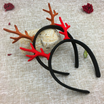 New Christmas decorations Adult childrens dress up toys Christmas headband antlers childrens elk head buckle hair hoop