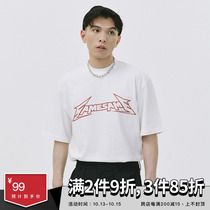 SAMESAME21SS summer new solid color casual Joker thin short sleeve T-shirt men and women Half sleeve national trend