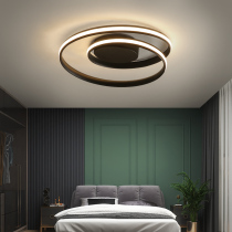 Bedroom lamp modern simple creative personality round study ceiling lamp warm romantic bedroom led lamp