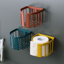 Wash towel hanger roll rack wall hanging box wash towel box storage box storage box rack creative cute artifact