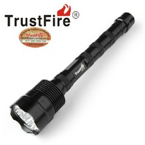 TrustFire TR-3 * T6 LED white light 5 files 3800 lumen strong light outdoor flashlight 18650 charging