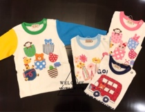 Good quality dont buy regret cotton T sleeve boys and girls cotton car vase bear cute long sleeve T-shirt