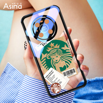 Huawei mate40pro mobile phone shell boomer mate30 transparent glass female section 30pro Love Princess mate40 silicone gel soft edge 40pro upscale cute lens full