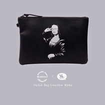 SIGEMAx Flying Mouse] Original personality casual envelope bag Clutch bag Handbag Wrist bag