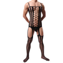 gay sex lingerie men wear mens mens clothes open file sideline stockings high elastic sexy transparent transparent