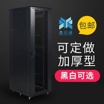 Integrated cabling network cabinet Server cabinet manufacturer customized telecommunications room 2 2 meters 800 deep 1000 deep 42U47U wide 800 management slot switch cabinet monitoring fire protection 19 inches