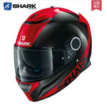 French SHARK SHARK SPARTAN carbon fiber series helmet Motorcycle racing carbon fiber double lens helmet