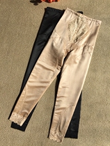 Foreign trade day single high waist double thickened corset pants Belly pants Stomach hip beauty slimming body shaping pants pants