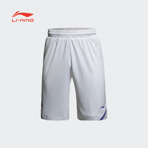 Li Ning sports shorts mens spring and summer basketball sports pants quick-dry breathable professional competition pants Wade 5 points sports pants