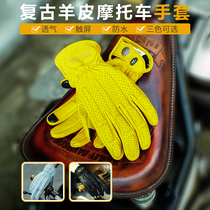 Spot Uglybros summer breathable retro Harley gloves touch screen Indian Vespa full finger anti-drop