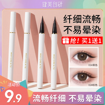 2) Li Jiaqi Eye Line Liquid Pen Female Waterproof Sweat Persistent not Fainting New Hands Beginners Brown Flagship Store
