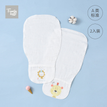 Good boy baby sweat-absorbing towel Baby children pure cotton pad back sweat-absorbing towel cotton middle and large children 0-3-6 years old kindergarten