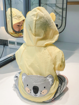 British next kid baby sunscreen summer light and breathable baby hooded jacket super cute summer air-conditioning shirt