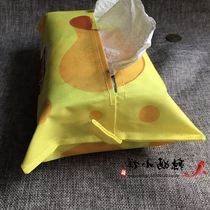 Clear goods happy new car portable sleeve pumping paper towel hanging bag creative wall hanging recommended popularity