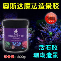 Fresh living stone scenery of sea cylinder of seawater coral cylinder fresh living stone without pollution adhesive powder