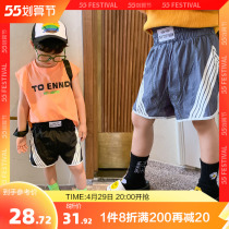 (1 piece of 8-fold) boy shorts summer thin section 2021 new summer Korean version children pants CUHK childrens sports pants