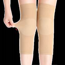 Summer thin knee pads non-slip knee joints for women to wear skirts air conditioning room summer and winter flesh-colored non-slip