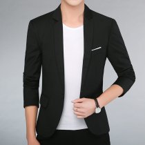Spring and summer thin youth suit business casual mens suit single coat Korean version of professional wear groomsman jacket formal wear