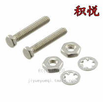 3341-6-500PK 3] HEXHEAD BOLT NUT WASHER 2-56X1 2