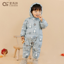 Love as a poetry baby light and thin down clothes winter clothing newborn baby children conjoined warm clothes for winter outfits