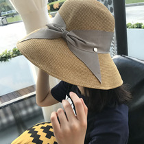 Japan Great Eatery Grass Fisherman Hat Summer Anti UV Rays Beach Cap Foldable Sunscreen Sunhat Sunhat Woman